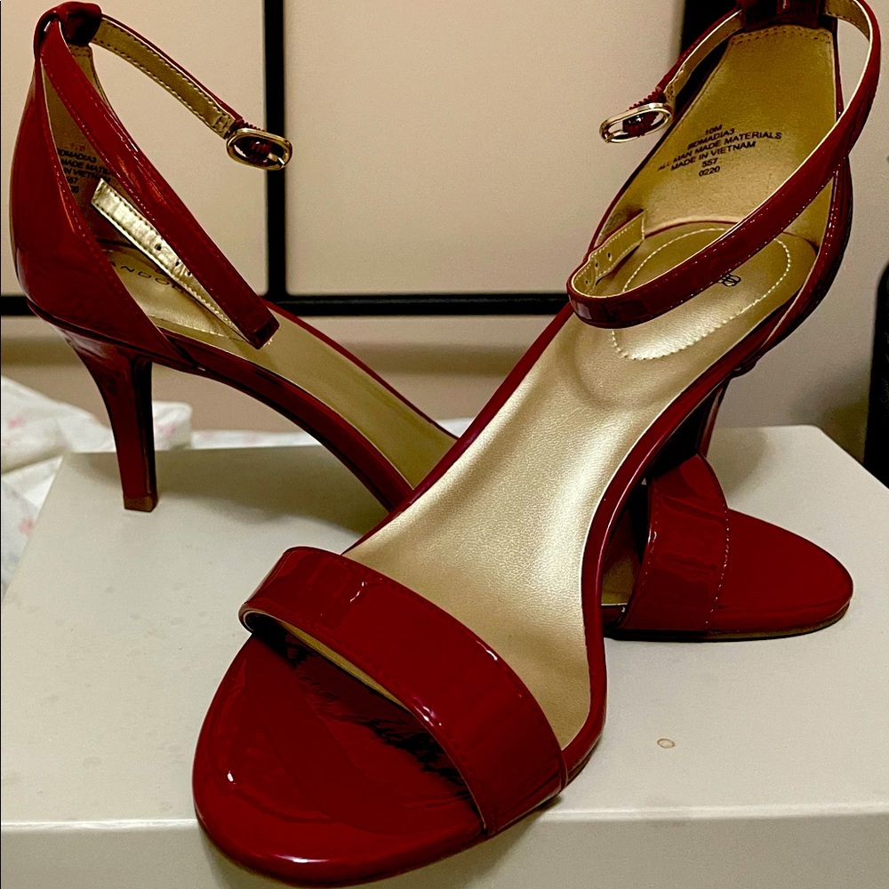 Red dancing heels